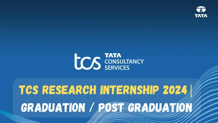 TCS Research Internship