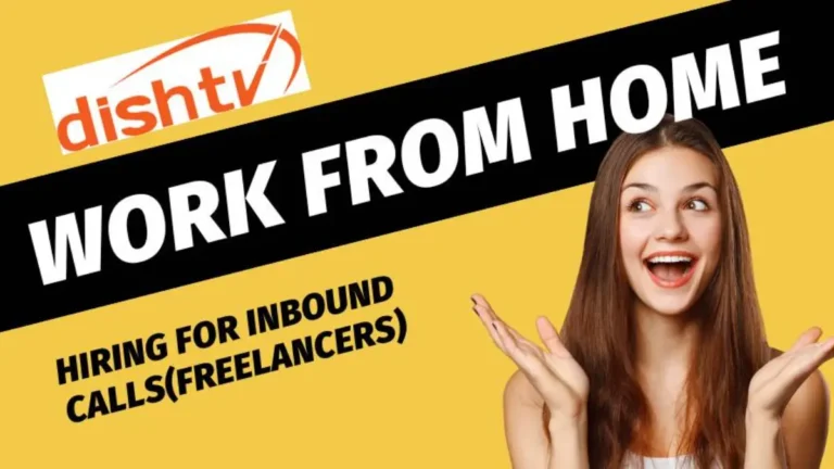 DishTV Work From Home