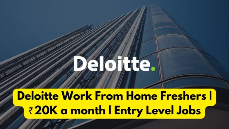 Deloitte Work From Home